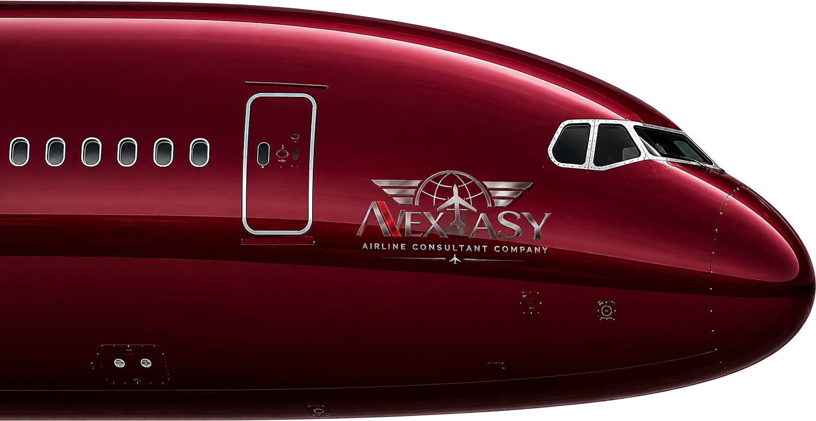 Nextasy branded aircraft